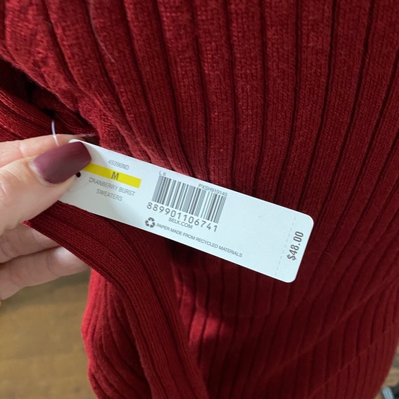 New Directions Red Sweater - Picture 2 of 5